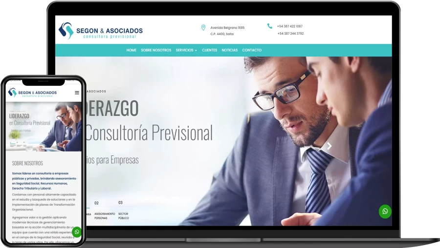 Diseño Web Estudios Jurídicos